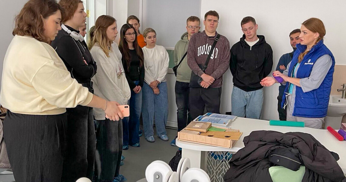 Професійно-орієнтована екскурсія до центру протезування «Ортопед» / Profession-Oriented Tour to the “Orthoped” Prosthetics Center