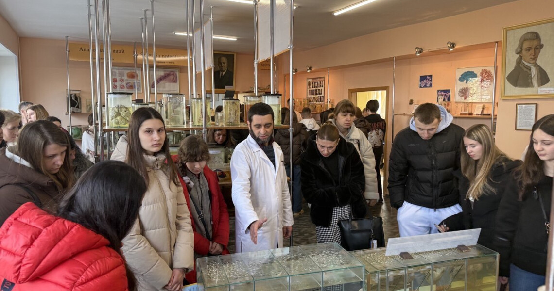 Кафедра анатомії людини долучилася до Дня відкритих дверей ПДМУ / The Department of Human Anatomy Participated in PSMU Open Day