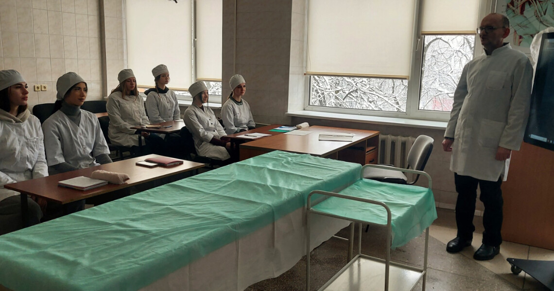 Виховна бесіда до Дня Героїв Небесної Сотні в ПДМУ / Educational Discussion Dedicated to the Day of the Heavenly Hundred Heroes at PSMU