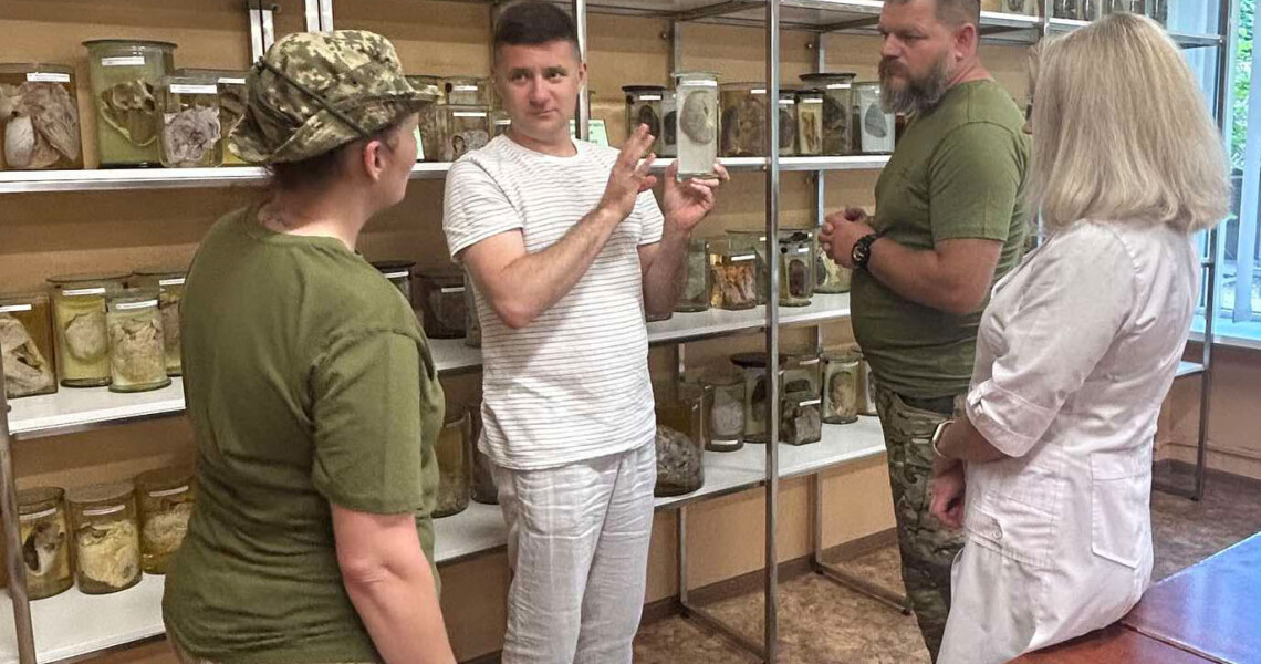 Військові медики склали підсумковий модульний контроль з дисципліни «Основи патології»