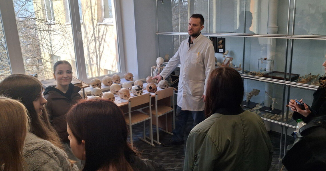 Тиждень профорієнтації на кафедрі анатомії людини ПДМУ / Career Guidance Week at the Department of Human Anatomy of PSMU
