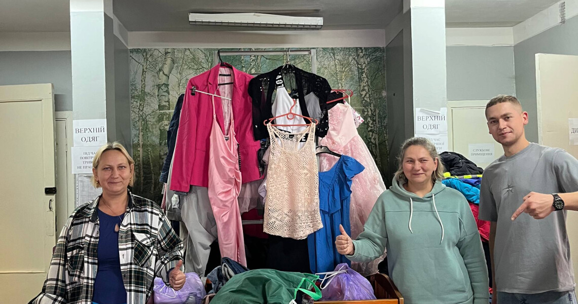 У ПДМУ триває благодійна ініціатива «ОдежиНА» / The “OdezhyNA” Charity Initiative Continues at PSMU