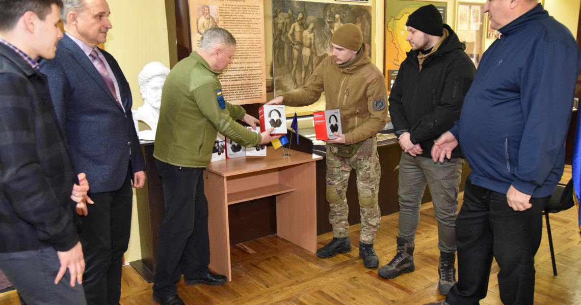 Волонтерська допомога студентам ПДМУ– військовослужбовцям ЗСУ