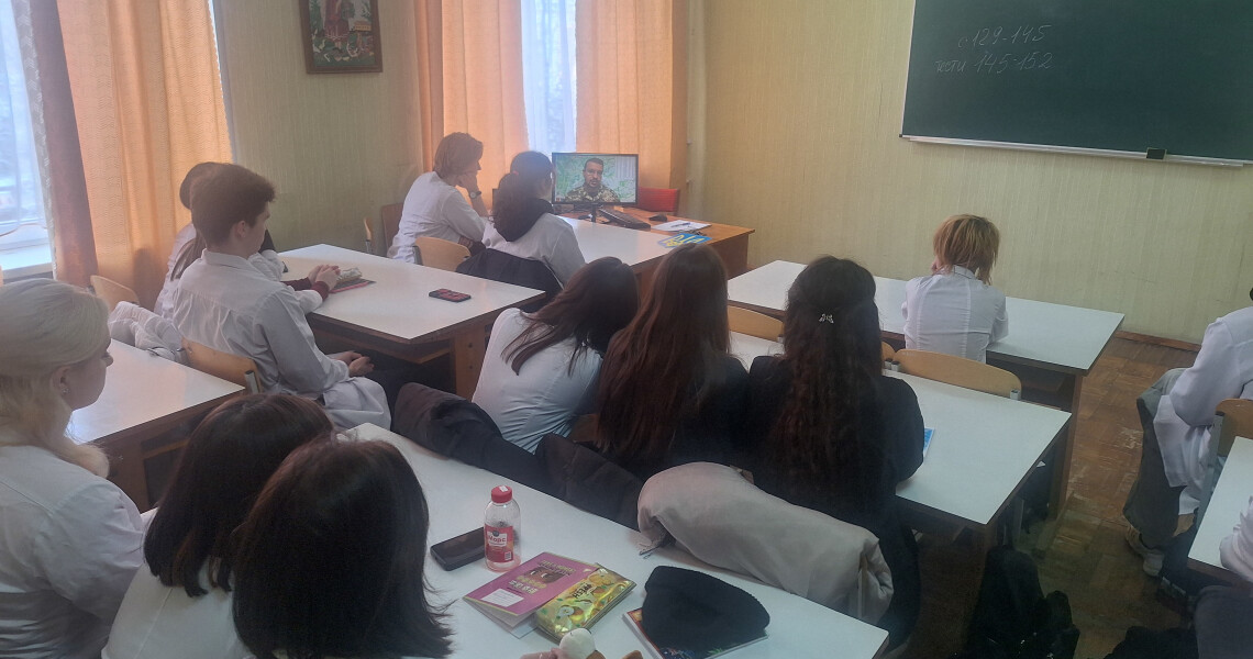 Лекція «Тризуб: історія державного герба» у ПДМУ / Lecture “The Tryzub: History of the State Emblem” at PSMU