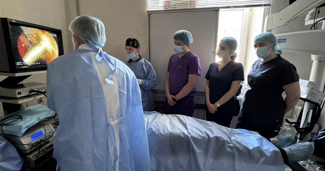 У ПДМУ провели майстер-клас із сучасних ендоскопічних технологій в оториноларингології / PSMU Hosts a Master Class on Modern Endoscopic Technologies in Otorhinolaryngology