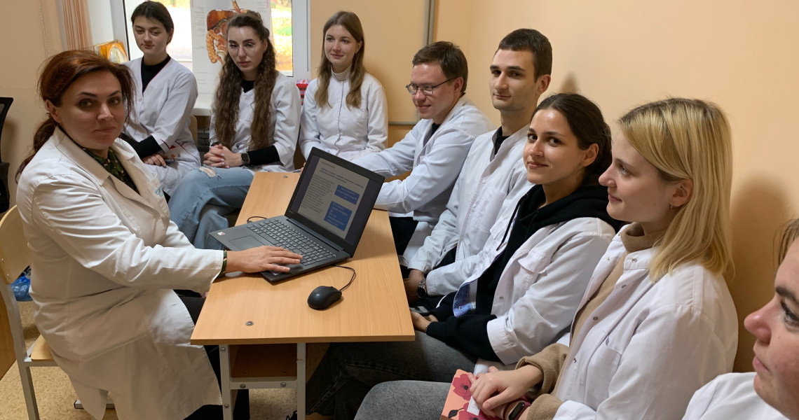 Засідання СНГ на кафедрі педіатрії №2 / Meeting of the SSG at the Department of Pediatrics No. 2