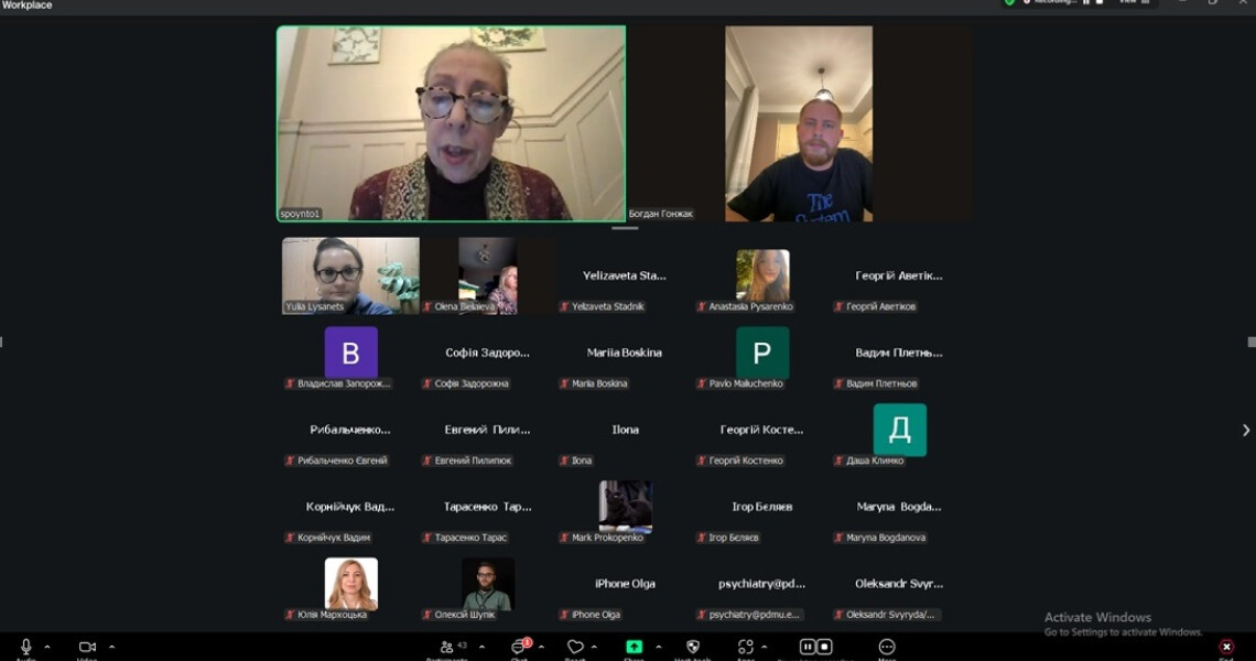 Міжнародна співпраця: цінний досвід для молодих дослідників / PSMU Students Attended Online Lectures by Representatives of Johns Hopkins University (USA)