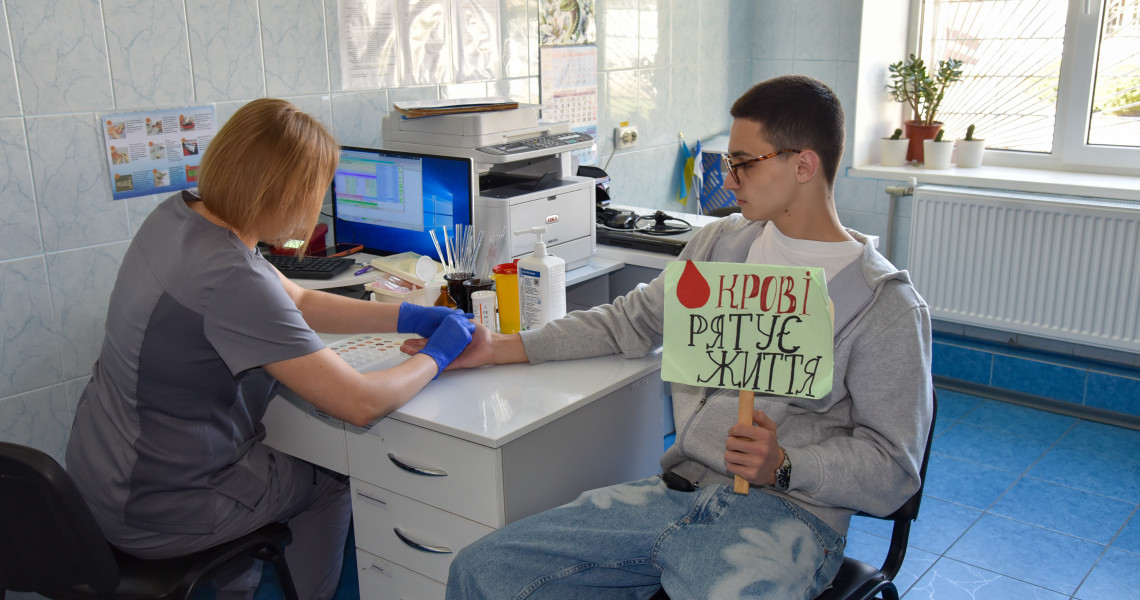 Студенти ПДМУ та Сеулу об’єднали серця заради порятунку життів / PSMU and Seoul Students Unite Hearts to Save Lives!