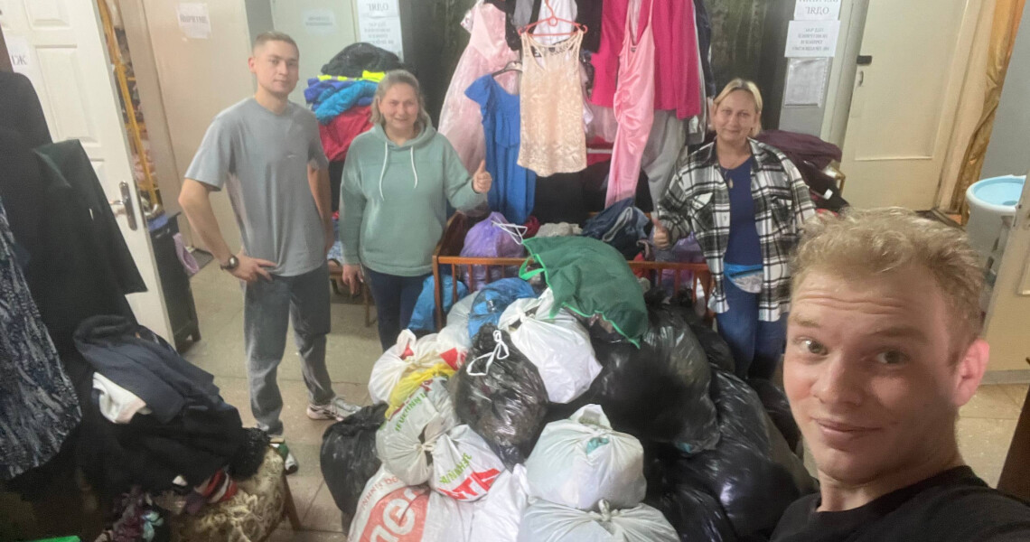 У ПДМУ триває благодійна ініціатива «ОдежиНА» / The “OdezhyNA” Charity Initiative Continues at PSMU