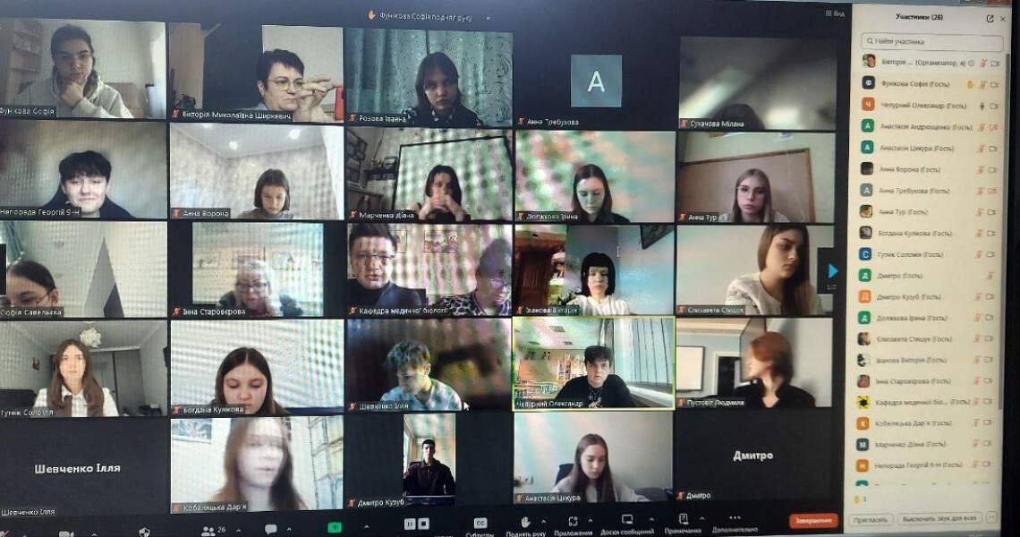 Викладачі ПДМУ долучилися до 35-го обласного конкурсу МАН / PSMU Lecturers Took Part in the 35th Regional Junior Academy of Sciences Competition