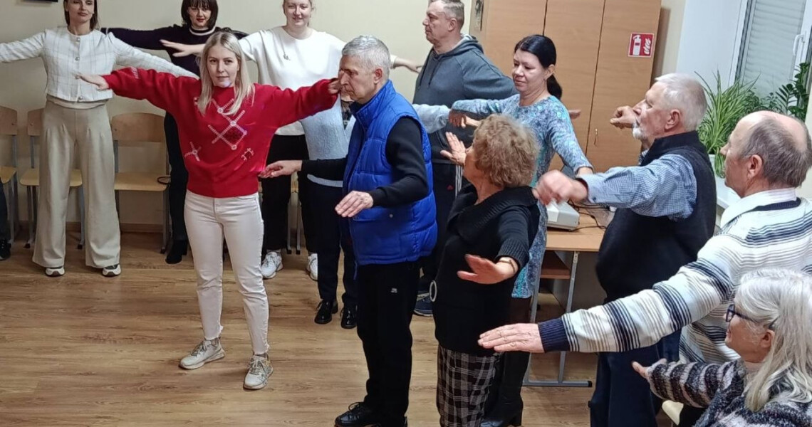 Танець як засіб реабілітації: у ПДМУ провели практичне заняття з денс-терапії / Dance as a Means of Rehabilitation: PSMU Holds a Practical Session on Dance Therapy