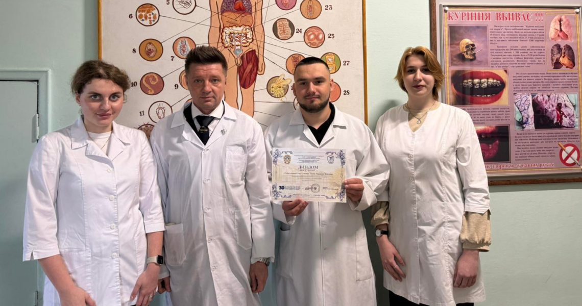 Обговорення результатів наукової діяльності студентів кафедри біології ПДМУ / Discussion of Research Results by Students of the Department of Biology at PSMU