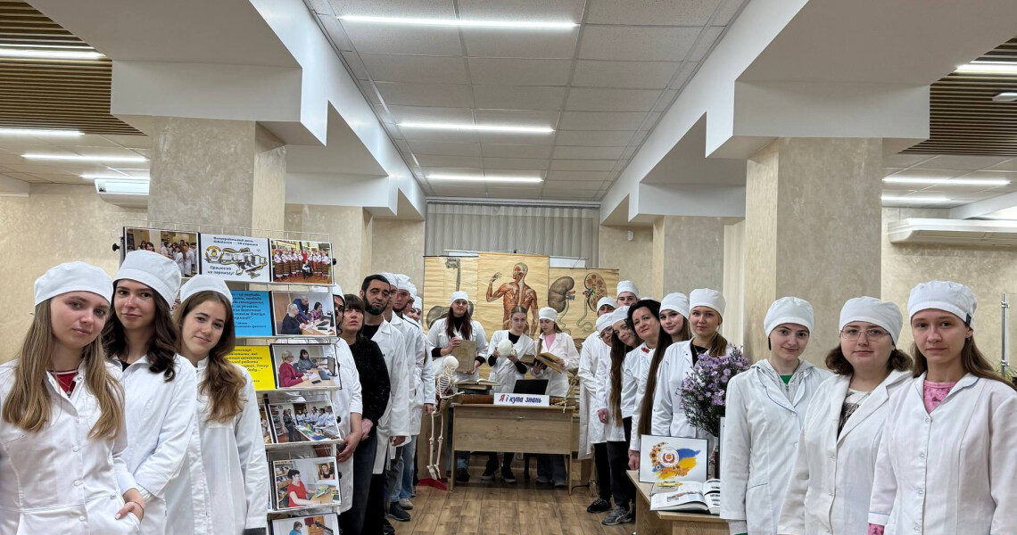 Кафедра анатомії людини – у просторі знань: разом відзначаємо Всеукраїнський день бібліотек