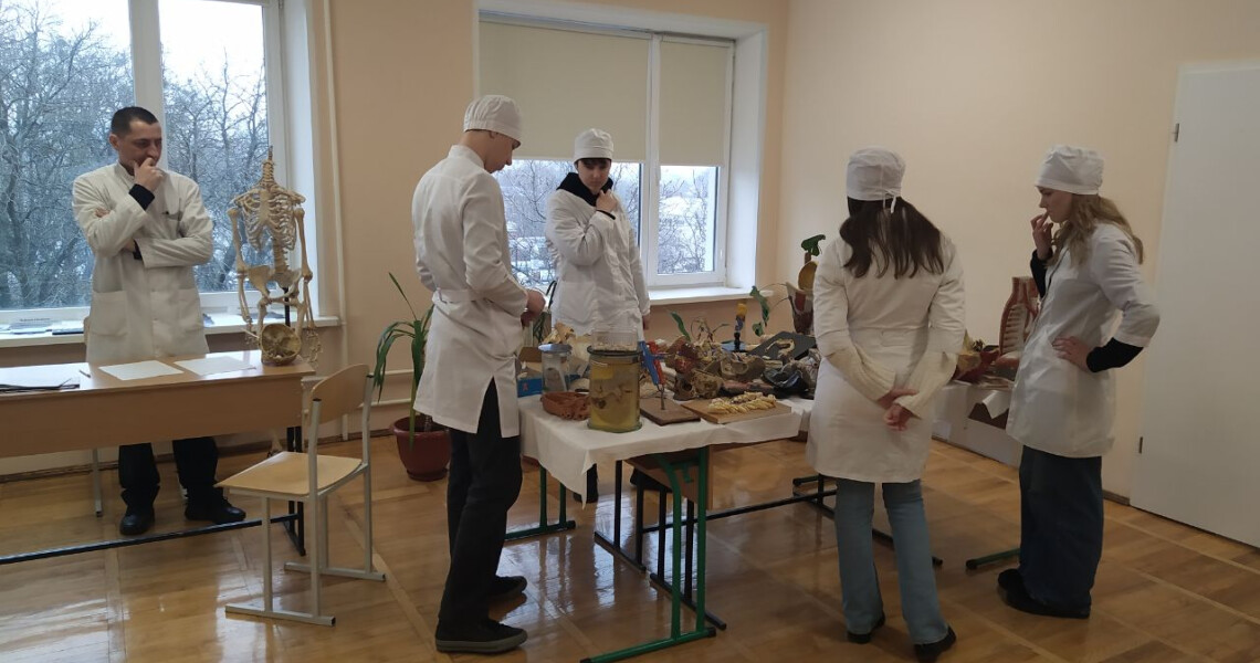 Кафедра анатомії людини ПДМУ: розпочалася екзаменаційна сесія / Department of Human Anatomy at PSMU: Examination Session Begins