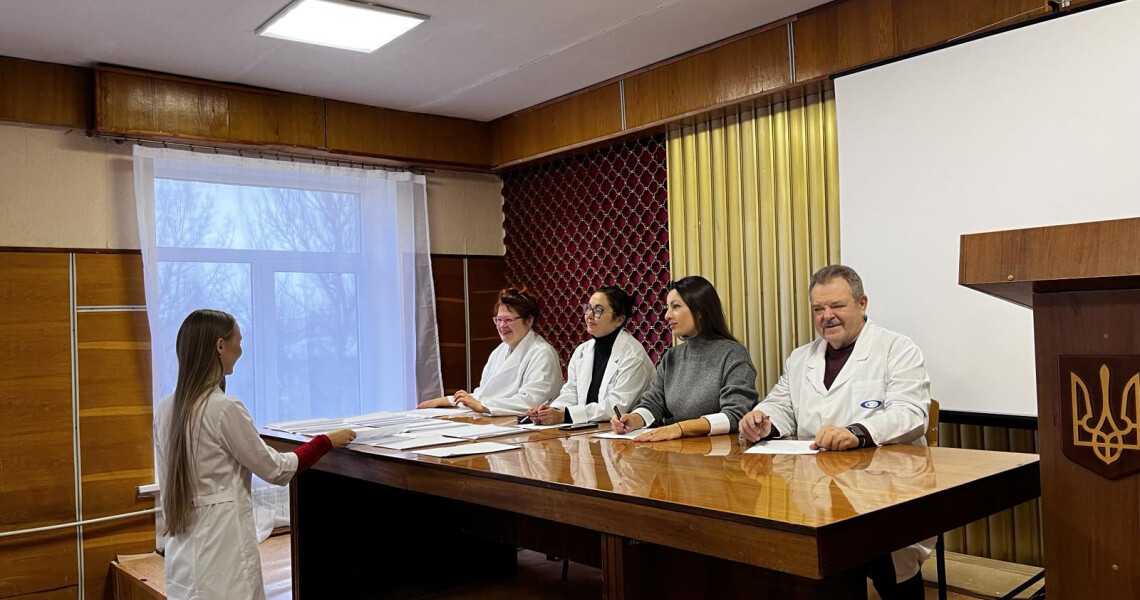 Проведено I тур Всеукраїнської студентської олімпіади зі спеціальності " Дерматології, венерології" / Round I of the All-Ukrainian Student Olympiad in Dermatology and Venereology Held