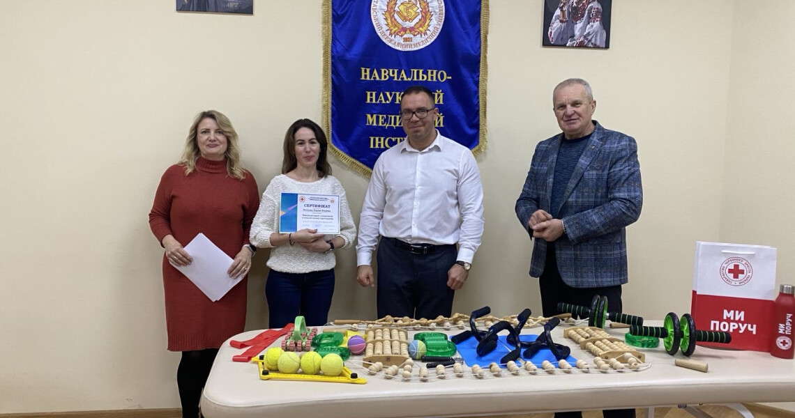 Завершилися навчальні курси з опанування техніками масажу / Massage Technique Training Courses Successfully Completed