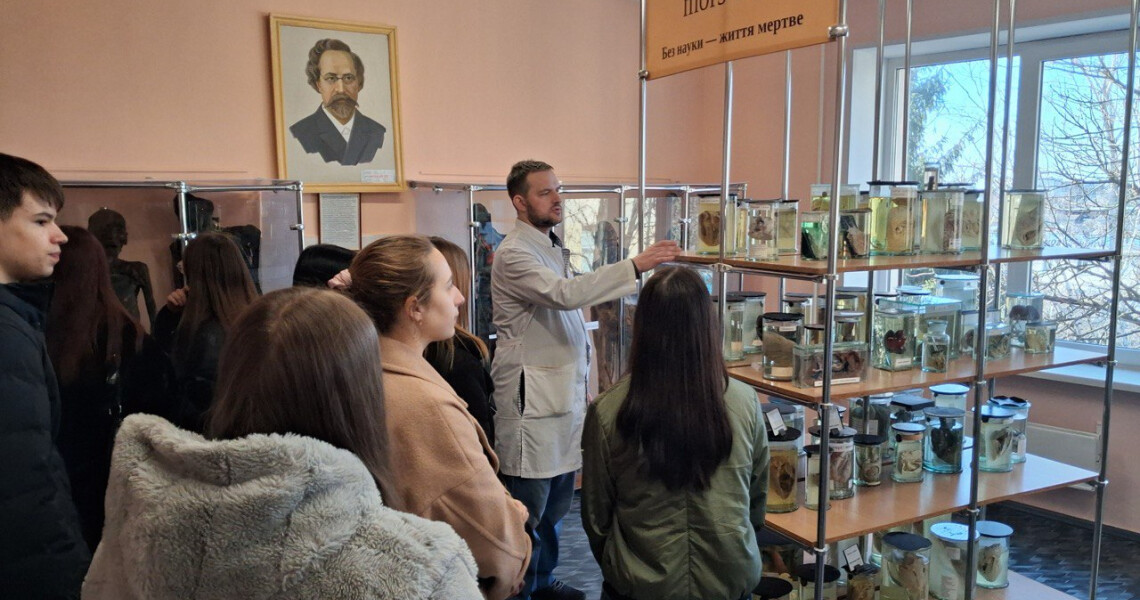 Тиждень профорієнтації на кафедрі анатомії людини ПДМУ / Career Guidance Week at the Department of Human Anatomy of PSMU