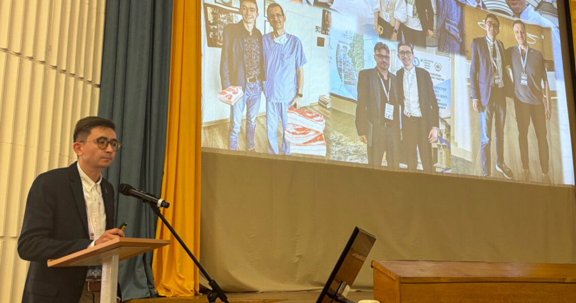 Викладач ПДМУ виступив на V Охматдитівських читаннях у секції UroFuture / PSMU Lecturer Spoke at the 5th Okhmatdyt Readings in the UroFuture Section