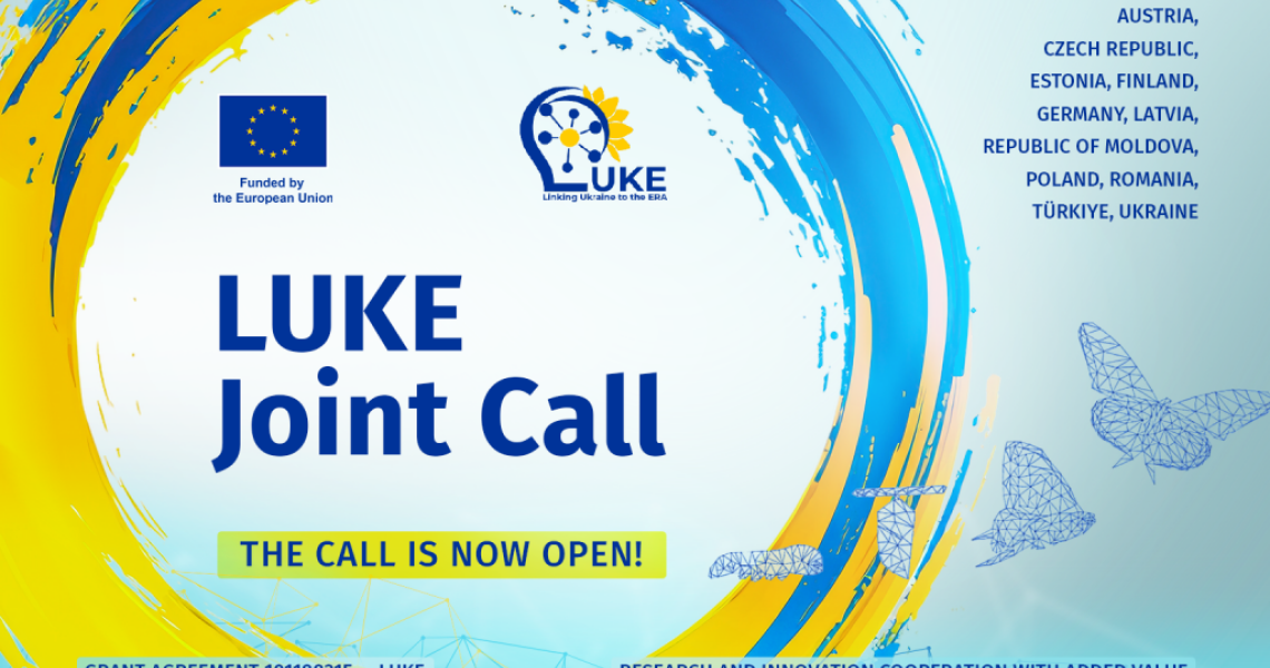 Спільний конкурс LUKE (LUKE Joint Call): можливості для медичних досліджень та інновацій / LUKE Joint Call: Opportunities for Medical Research and Innovation