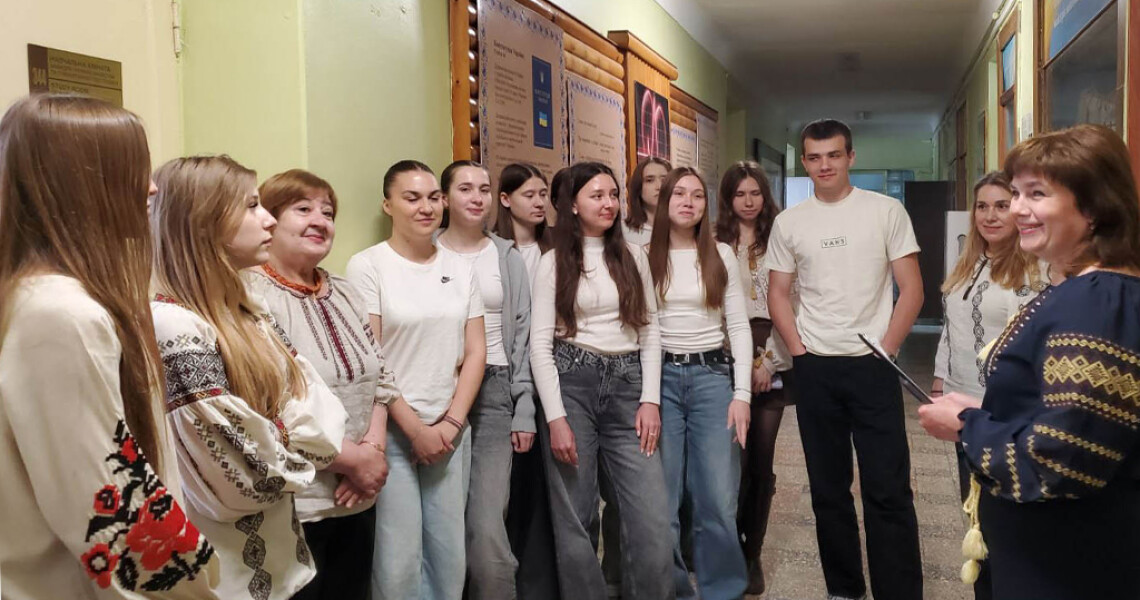 У ПДМУ відбулася тематична бесіда з презентацією виставки до Дня вишиванки / Thematic Discussion and Exhibition Presentation Dedicated to Vyshyvanka Day Held at the PSMU