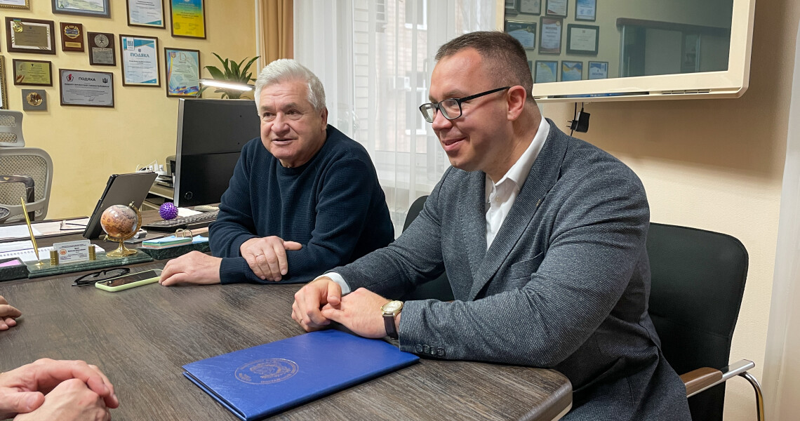 Знакова зустріч: обговорення нагальних питань спортивного життя студентів / A Meaningful Meeting: Discussing Key Issues in Students’ Sports Life