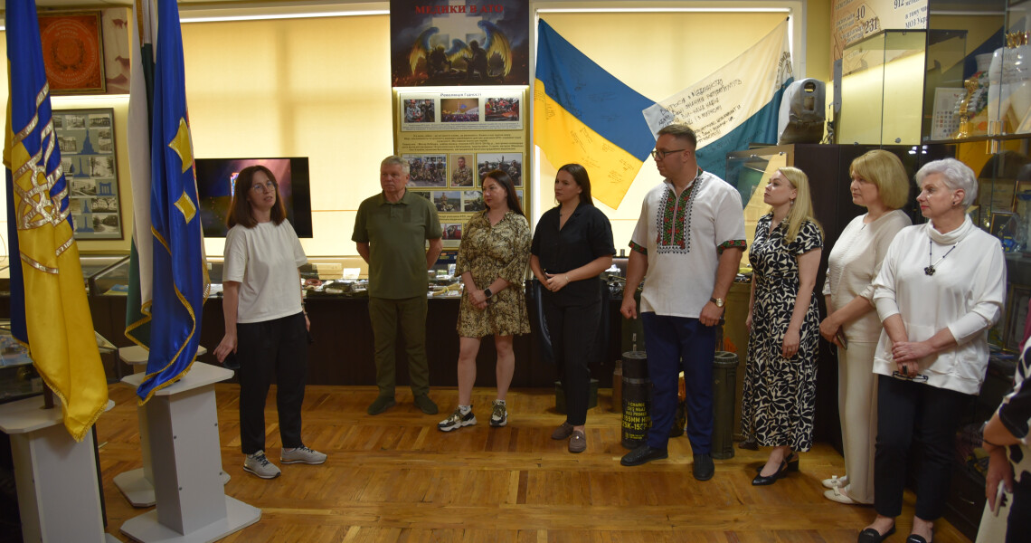 У ПДМУ відбувся патріотичний захід до Дня Героїв України / Patriotic Event Dedicated to Ukraine’s Heroes Day Was Held At PSMU