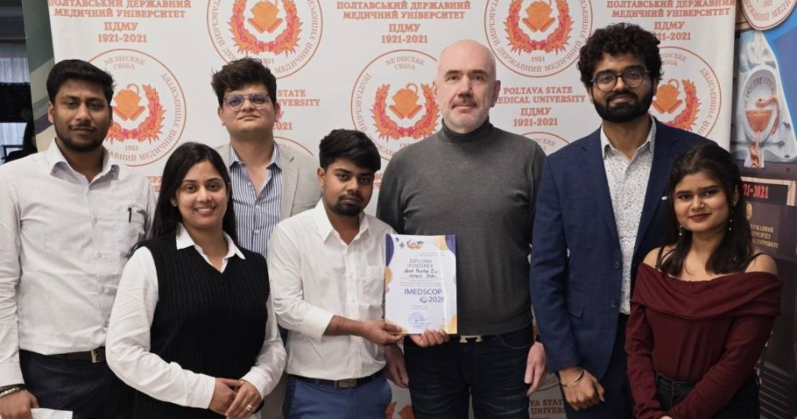 Блискучий успіх студентів ПДМУ на IMEDSCOP 2026 / Outstanding Success of PSMU Students at IMEDSCOP 2026