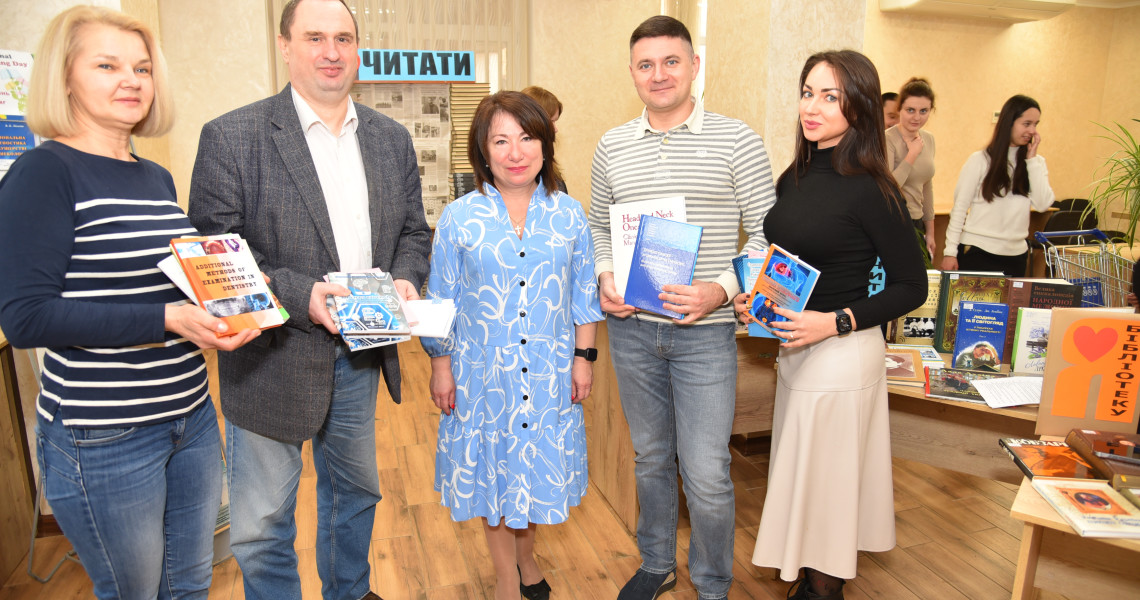 ПДМУ – справжній осередок книголюбів / PSMU is a true hub for book lover