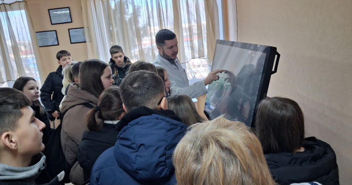 Профорієнтаційний візит учнів Ліцею №29 до кафедри анатомії людини / Career Guidance Visit of Lyceum No. 29 Pupils to the Department of Human Anatomy
