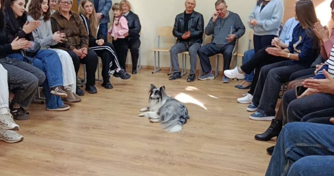 Майстер-клас із застосування каністерапії в реабілітації до Міжнародного дня ерготерапії