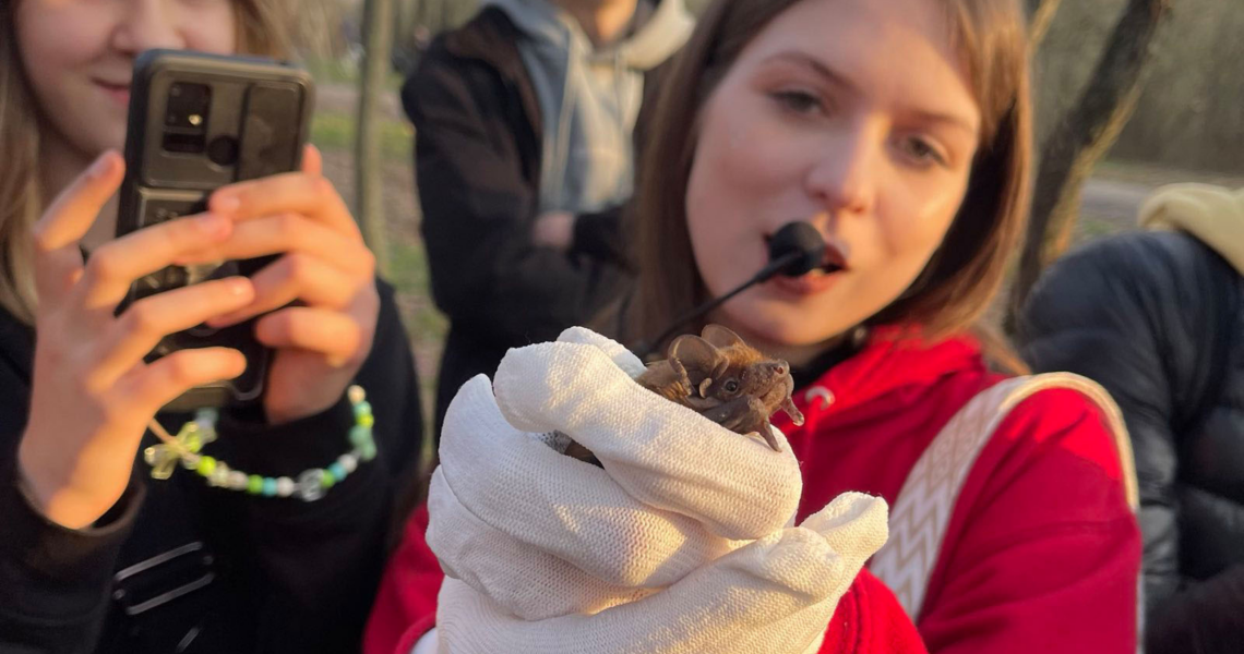 Від природи до медицини: студенти ПДМУ долучилися до ініціативи з реабілітації рукокрилих