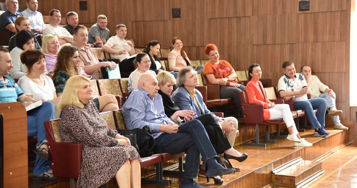 Виробничо-методична нарада на міжнародному факультеті / Business and methodological meeting at the International Faculty