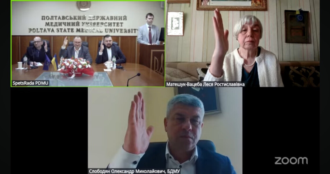 Наукова родина ПДМУ поповнилася трьома докторами філософії у різних галузях / The Scientific Community of PSMU Welcomed Three New Doctors of Philosophy in Different Fields
