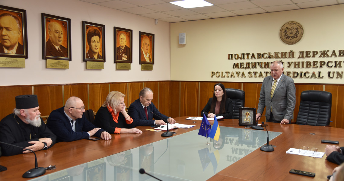 У ЗВО ПДМУ відбулося підсумкове засідання Регіональної ради Полтавської області відзнаки за професіоналізм та милосердя «Орден Святого Пантелеймона»