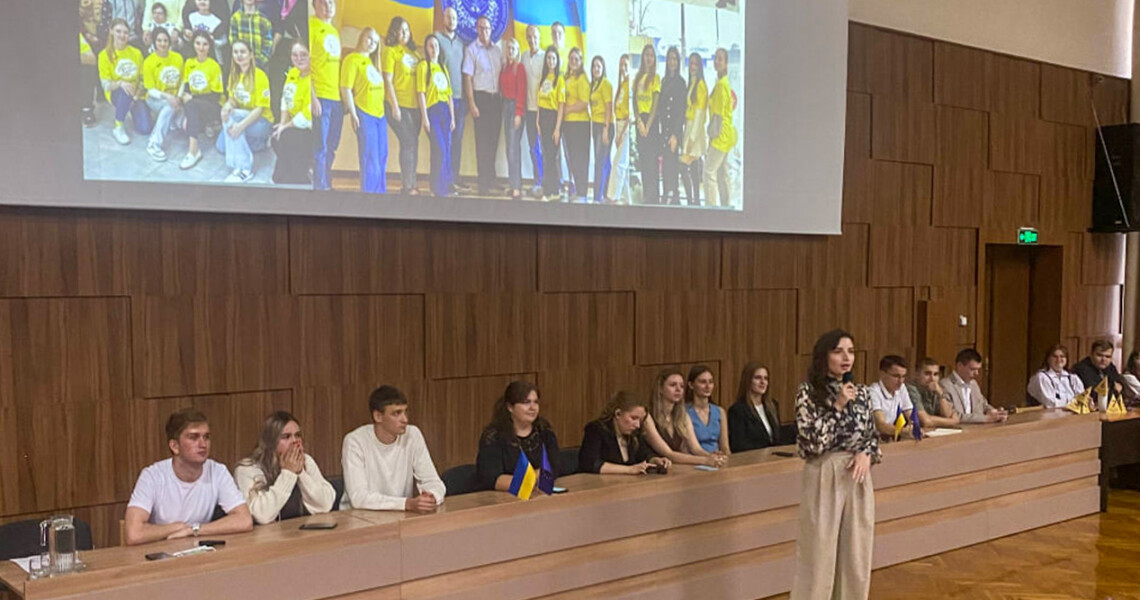 Зустріч першокурсників ПДМУ зі Студентським парламентом: знайомство та перші поради / Meeting of PSMU first-year students with the Student Parliament: introduction and initial advice