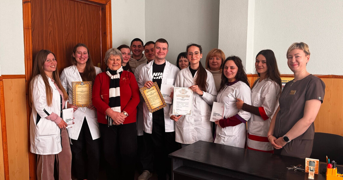 Кафедра внутрішньої медицини №2 ПДМУ визначила переможців І етапу Всеукраїнських олімпіад