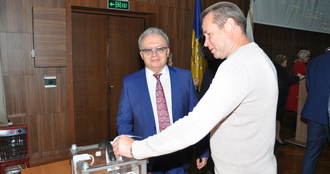 Чергове засідання Вченої ради ПДМУ /  Regular Meeting of the Academic Council of PSMU