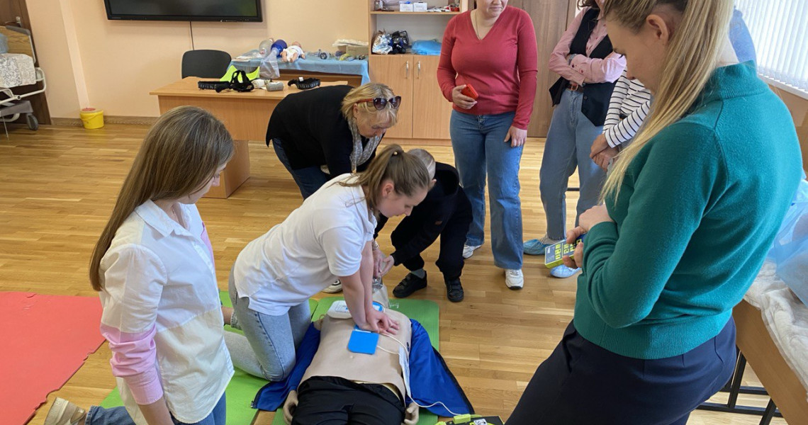 Тренінг для лікарів Полтавського  Перинатального центру / Training for physicians of the Poltava Perinatal Center