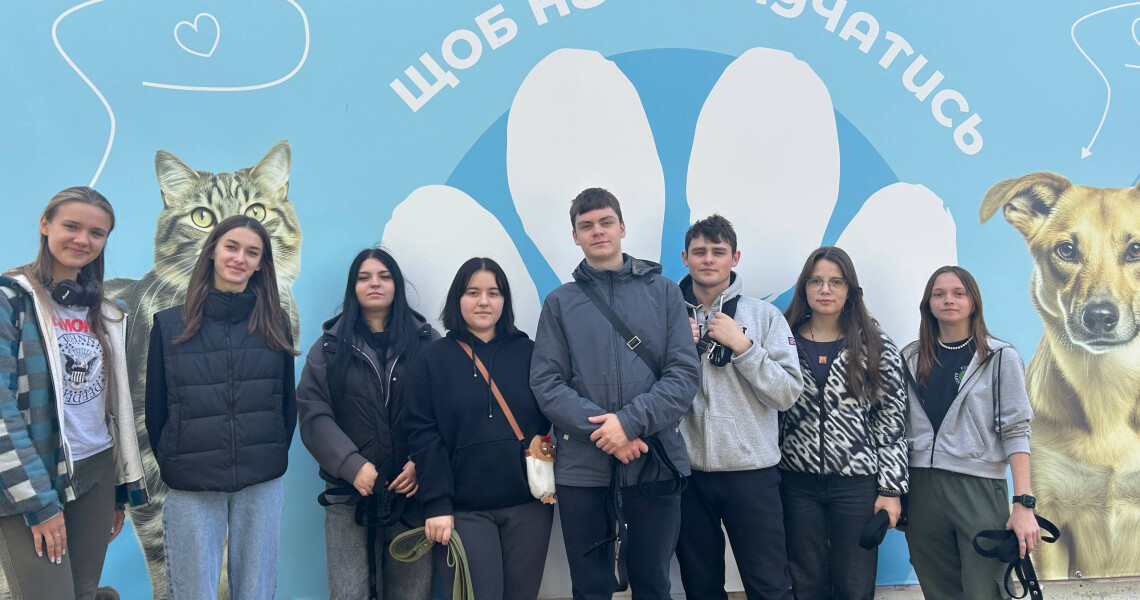 Волонтери загону «Almino» ПДМУ відвідали пункт тимчасової перетримки тварин у Полтаві