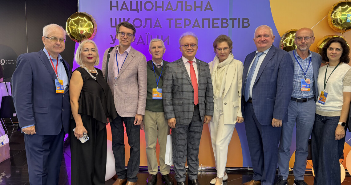 Професор ПДМУ Ігор Скрипник взяв участь у V Національній школі терапевтів України / PSMU Professor Ihor Skrypnyk Participates in the 5th National School of Physicians of Ukraine