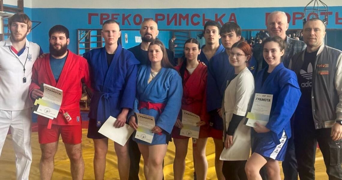 Команда ПДМУ –  переможець Чемпіонату Полтавської області з самбо серед студентів / PSMU Team Wins Poltava Region Student Sambo Championship
