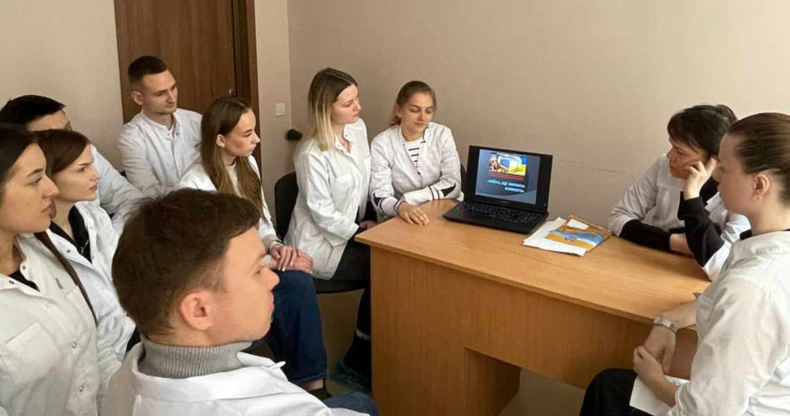До річниці повномасштабної війни: на кафедрі внутрішньої медицини №1 ПДМУ відбулася тематична зустріч