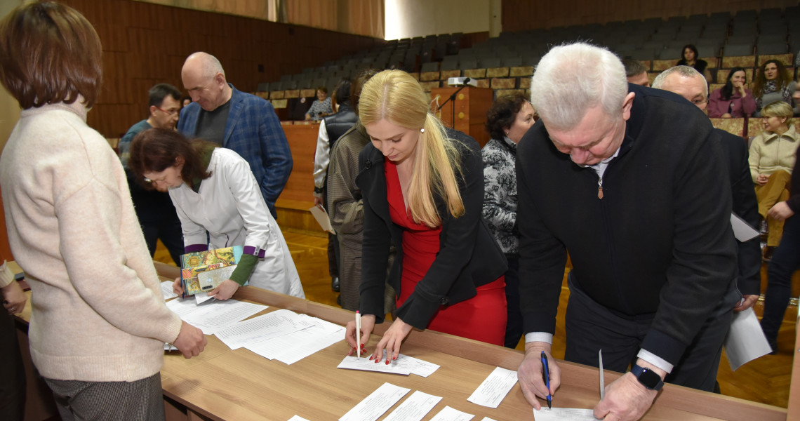 На міжнародному факультеті відбулося засідання Вченої ради