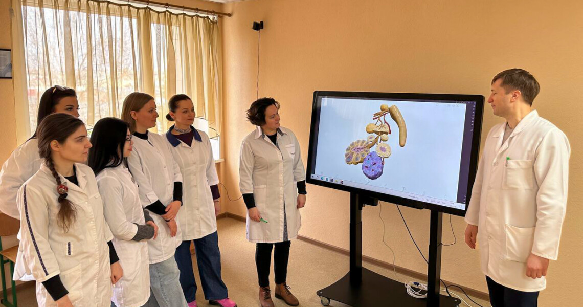 Міждисциплінарна інтеграція в освіті: бінарне заняття для інтернів на кафедрі анатомії людини