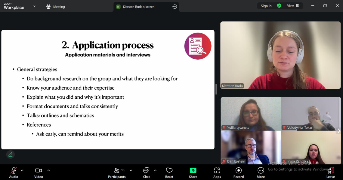 Науковиця ПДМУ – серед учасників онлайн-тренінгу в Гарвардському університеті / PSMU Scholar Selected for Harvard University Online Training