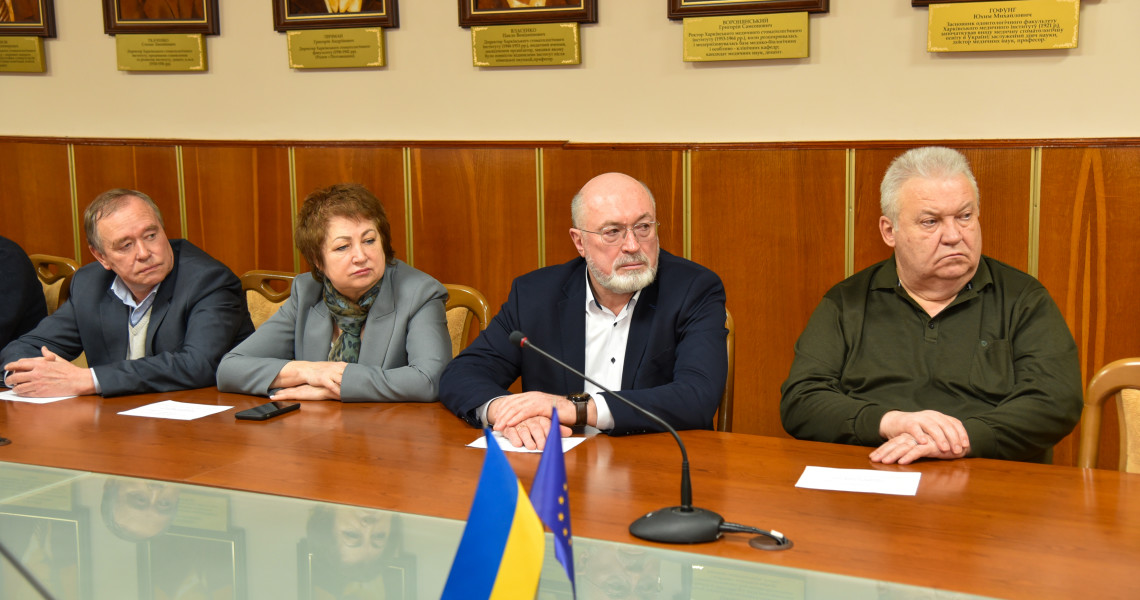 Відбулося засідання Наглядової ради ЗВО ПДМУ / Meeting of the Supervisory Board of PSMU held