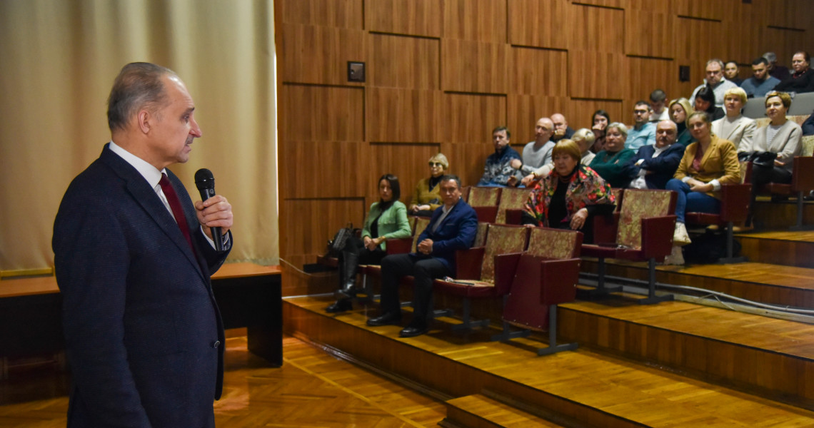 Відбулося чергове засідання Вченої ради / A regular meeting of the Academic Council was held