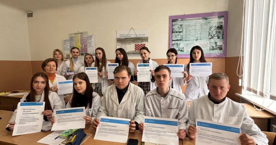 Місяць обізнаності про туберкульоз: просвітницька робота кафедри гігієни та екології ПДМУ