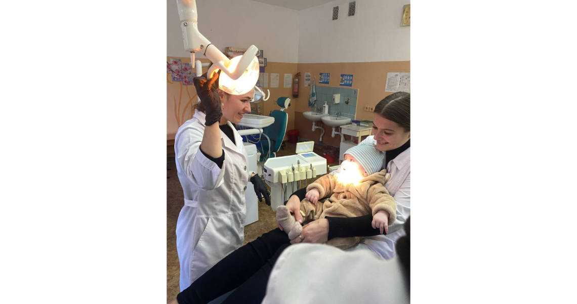 Увага: на прийомі- немовля! / Well-baby check-up made by students!