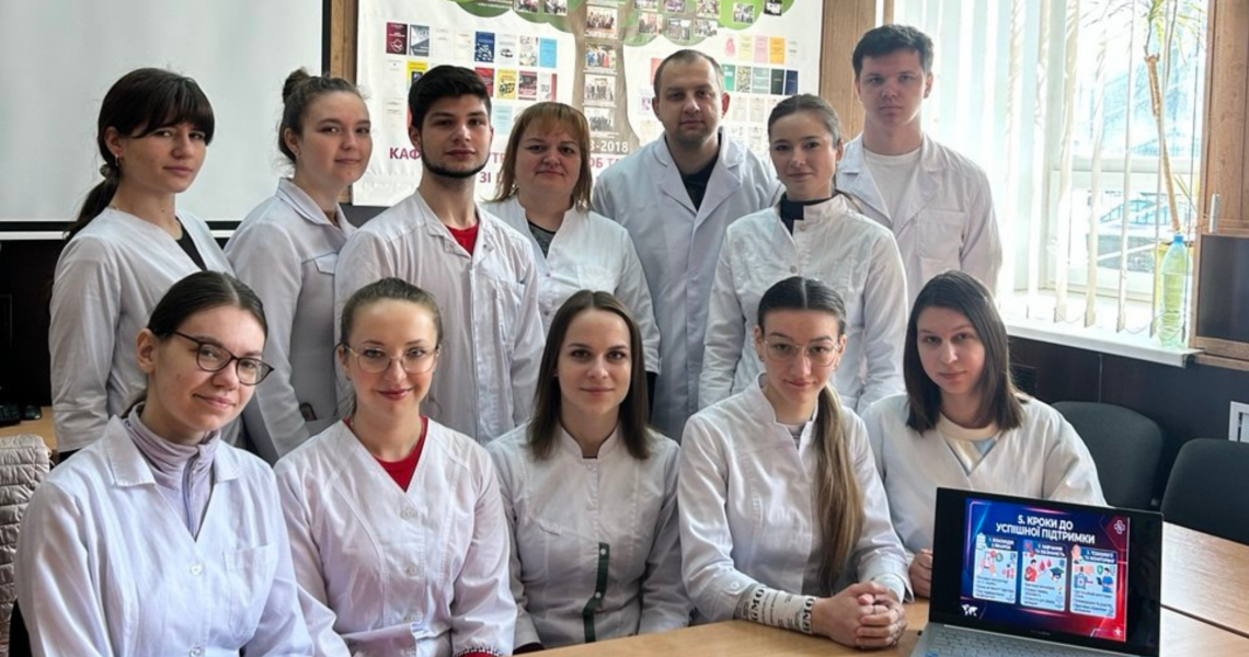 Всесвітній день гемофілії у ПДМУ: формування професійної компетентності й емпатії майбутніх лікарів